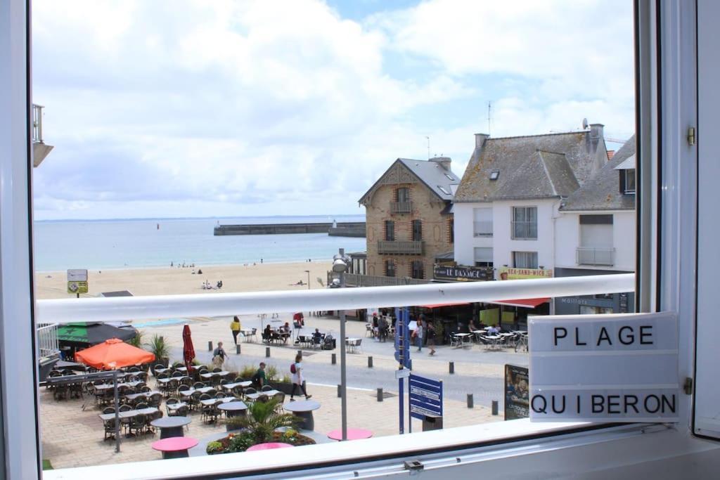 « L'Oceanix » Vue Grande Plage 2Ch Wifi กีเบอรง ภายนอก รูปภาพ