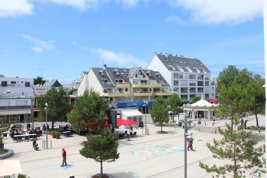 « L'Oceanix » Vue Grande Plage 2Ch Wifi กีเบอรง ภายนอก รูปภาพ